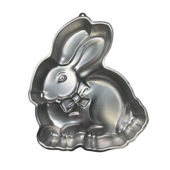 Vintage 1986 Wilton Cottontail Bunny Cake Pan With Instructions 110d - Picture 5 of 6